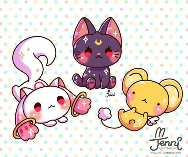 Дженни иллюстрейшен Каваи