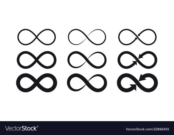 Знак бесконечности вышивка