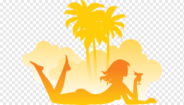 Лето силуэт