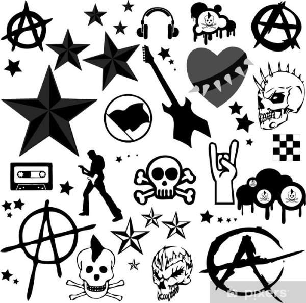 Эмо Стикеры