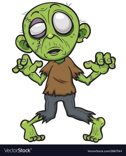 Зомби мультяшный