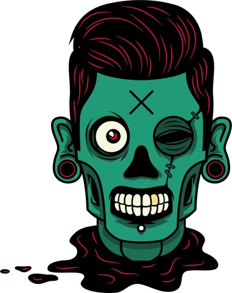 Стикеры зомби ВК