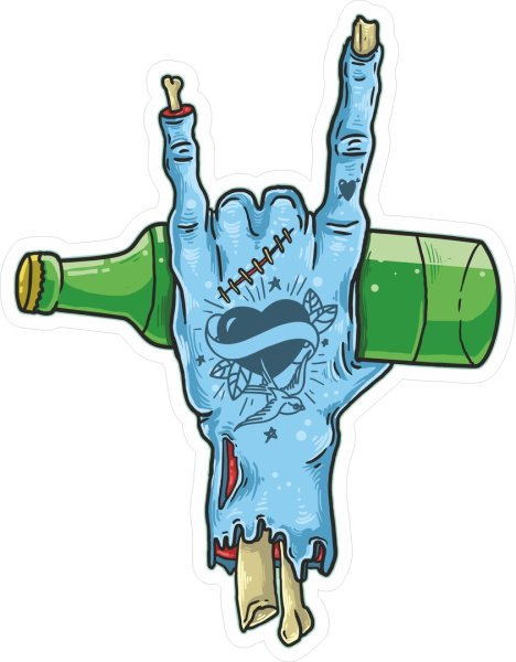 Солдат зомби мультяшный