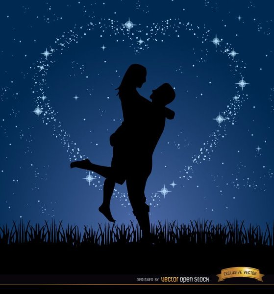 Влюбленные сердечки