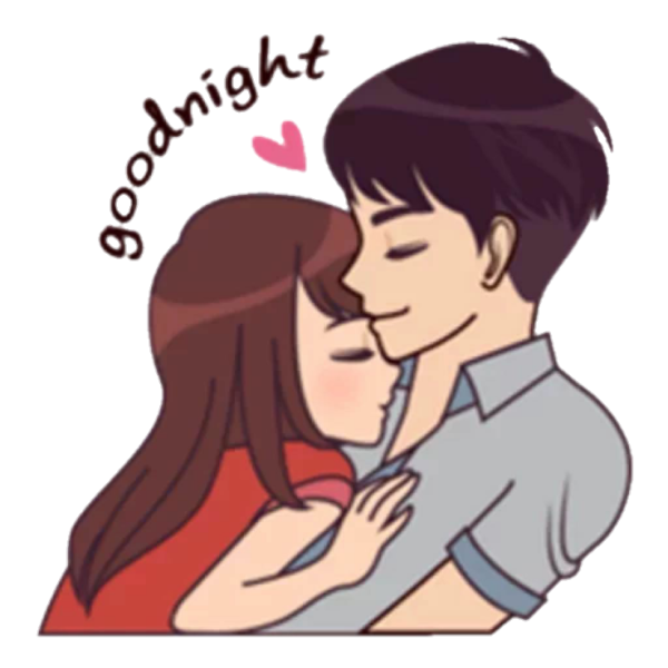 Стикеры влюбленные