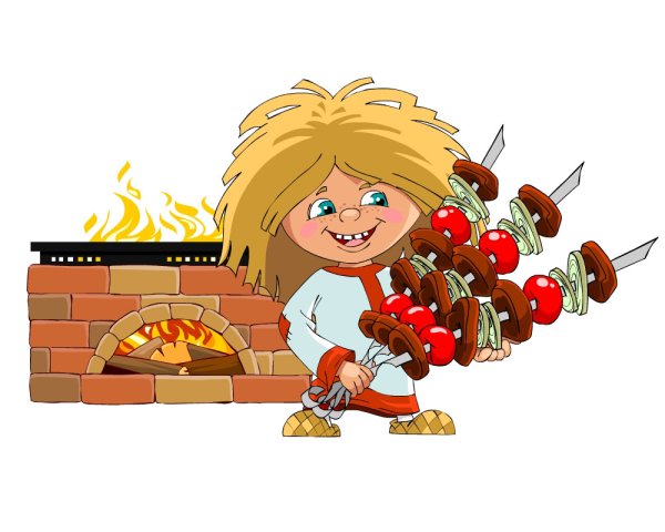 Домовой мультяшный