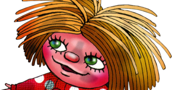 Домовята на белом фоне