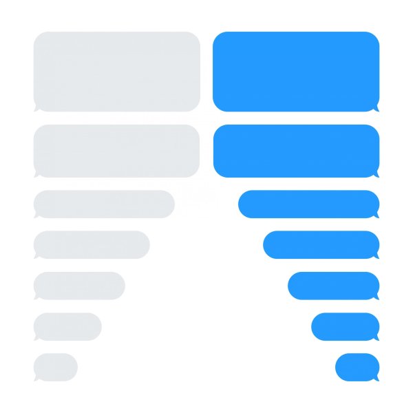 Пустые облачка для переписки