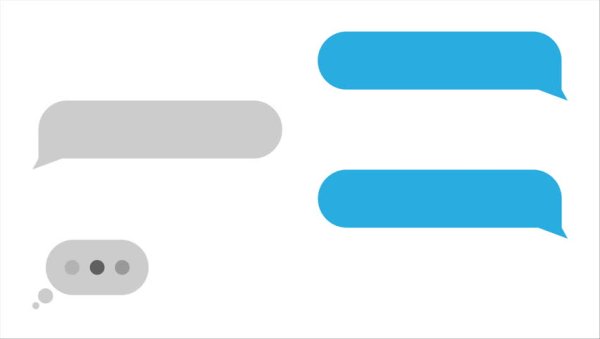 Диалоговое окно мессенджера