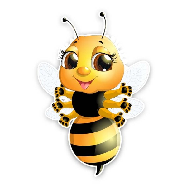 Наклейки "пчёлы"