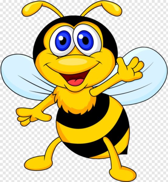 Мультипликационная пчела