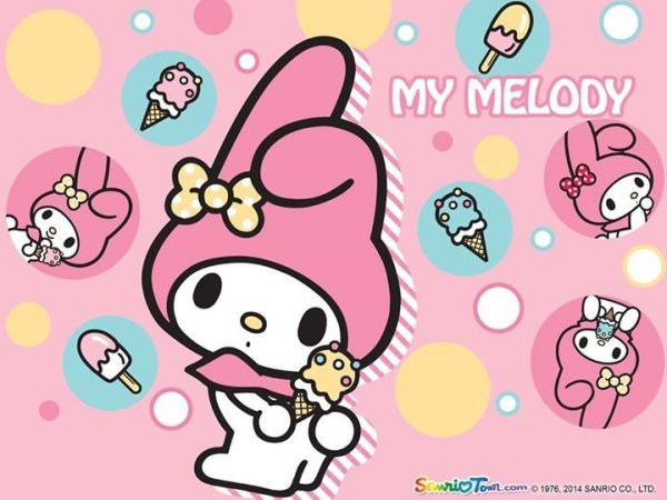 Стикеры Хеллоу Китти Мелоди
