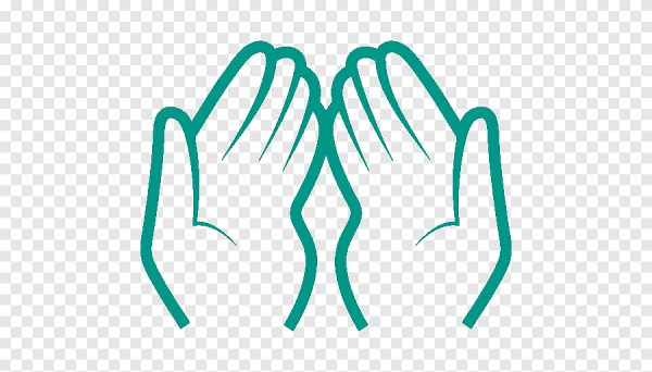 Руки Дуа вектор