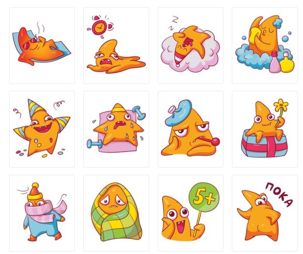 Стикеры ВК Луи