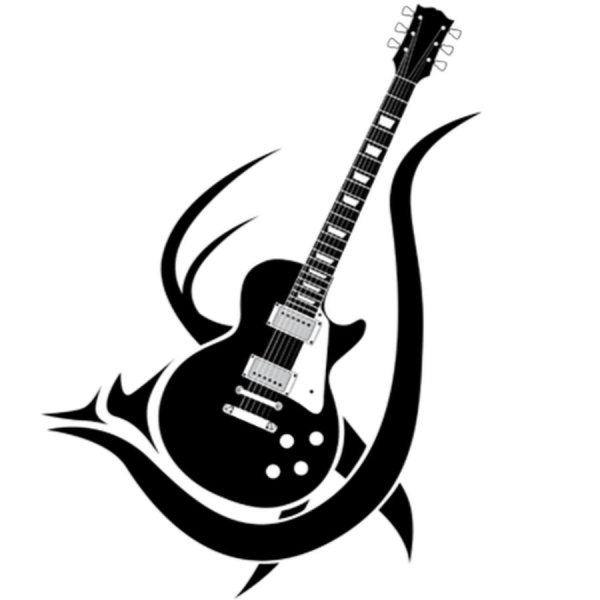 Электрогитара эскиз