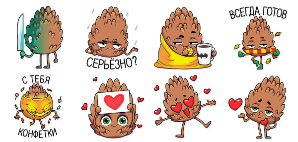 Стикерпак Мизу