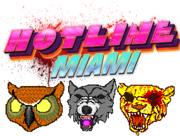 Hotline Miami надпись