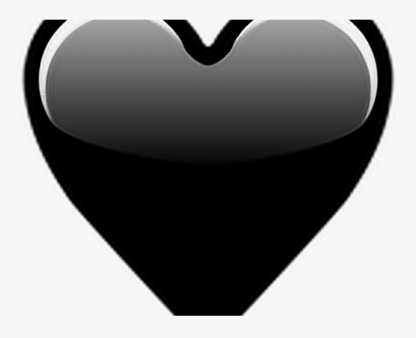 Эмодзи черное сердце