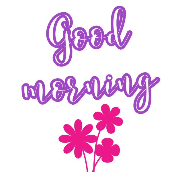 Доброе утро надпись