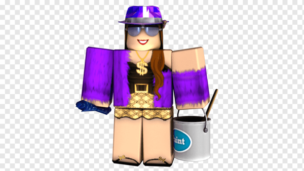 Герои игры РОБЛОКС на белом фоне