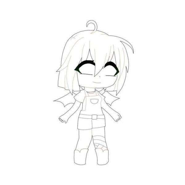 РОБЛОКС девочка на прозрачном фоне