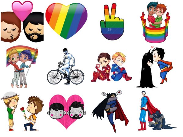 ЛГБТ Стикеры телеграмм