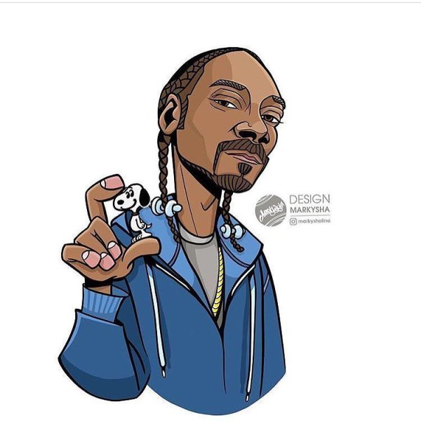 Снуп дог вектор