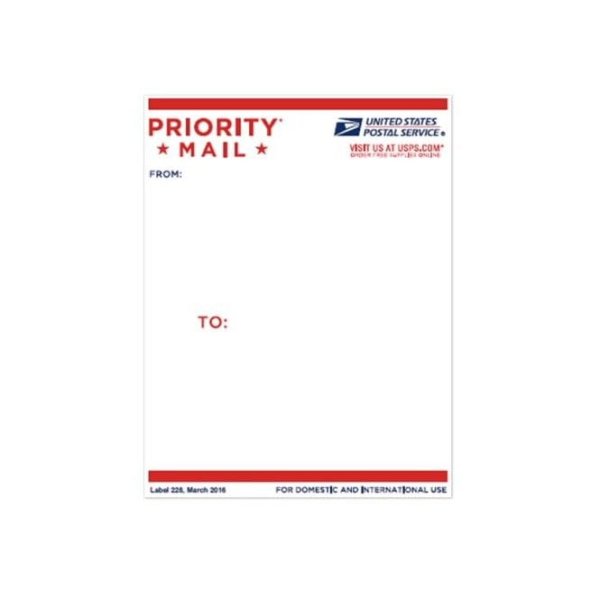 Priority mail Стикеры