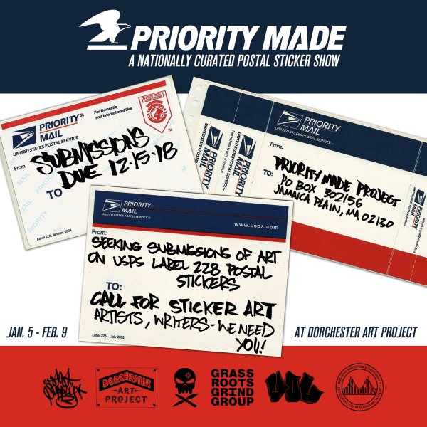 Priority mail Стикеры для граффити