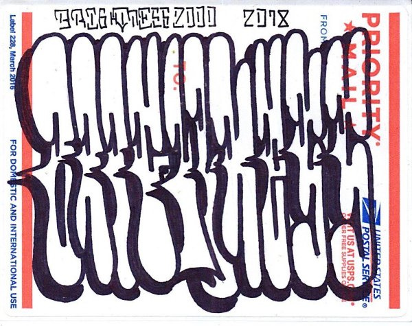 Priority mail Стикеры для граффити