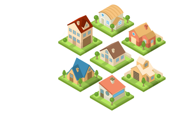 Домик вектор