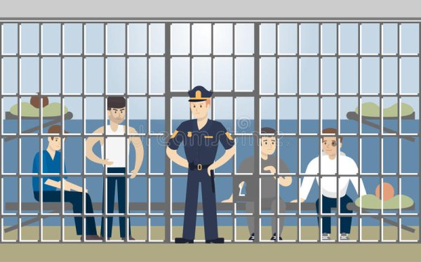 Рисунки заключенных в тюрьме