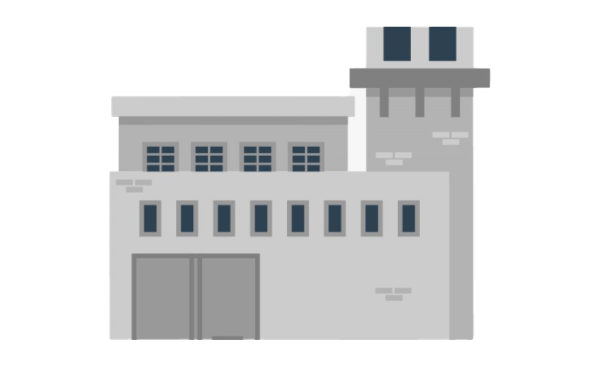 Человечек за решеткой