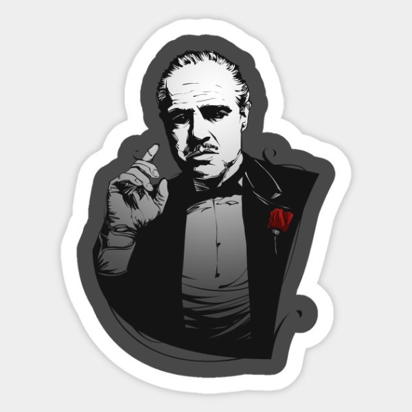 Крестный отец вектор