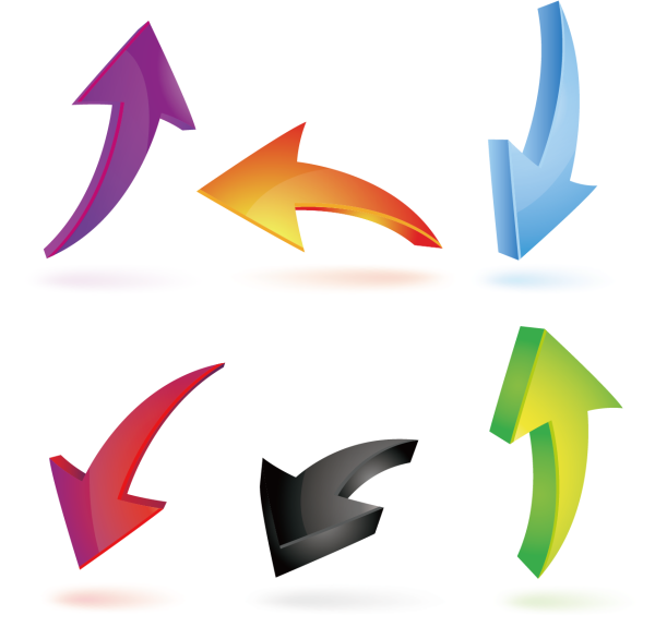 Красивые фигурные стрелки