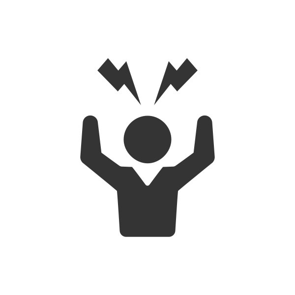 Человек стресс пиктограмма