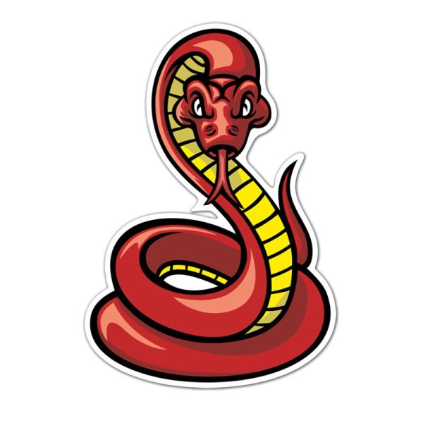 Наклейки змеи