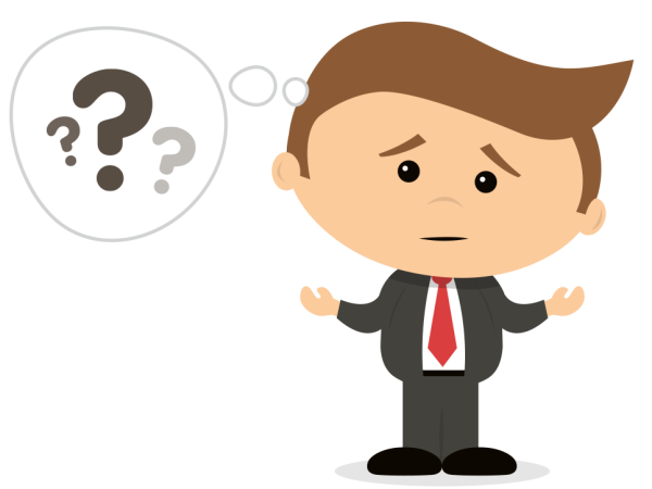 Человек думает иллюстрация