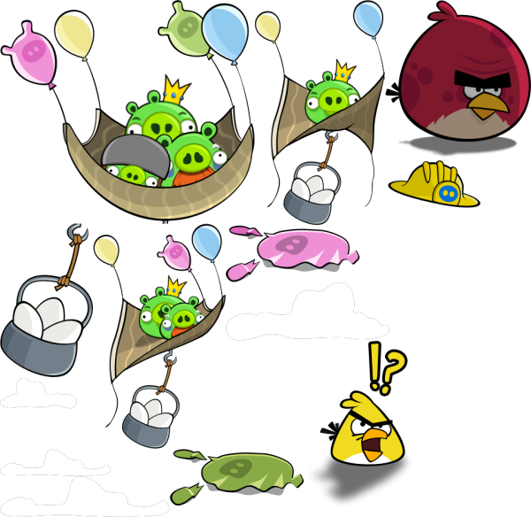 Angry Birds объекты