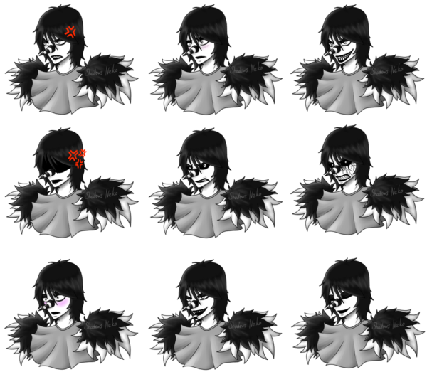 Стикеры крипипасты