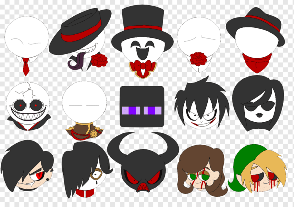 Иконки для приложений в стиле крипипаста