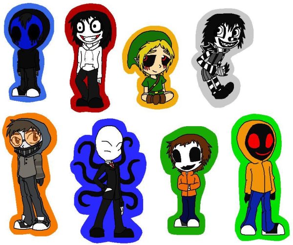 Крипипаста персонажи Чиби