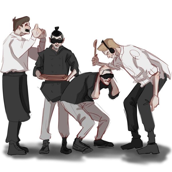 Серёжа Матвиенко и Дима позов арт