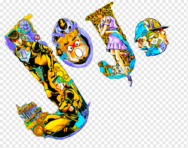 Стикеры пак с Джо Джо