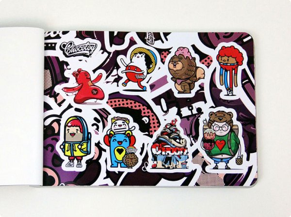 Стикербук Зорик Истомин