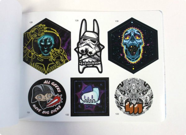 Стикербук parazita kusok