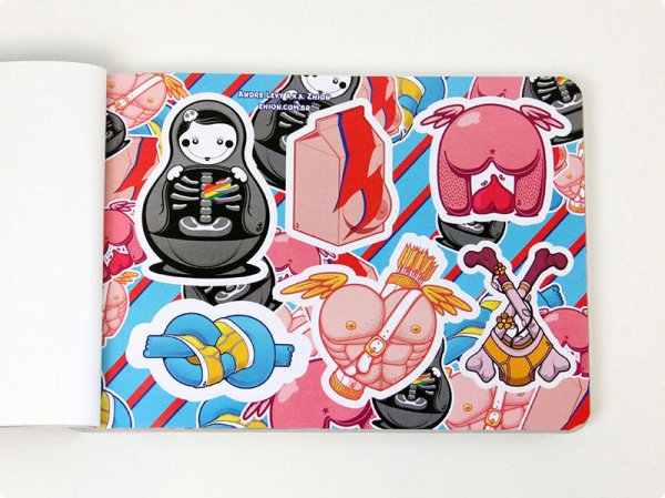 Стикербук "Parazitakusok 5 - Peace"