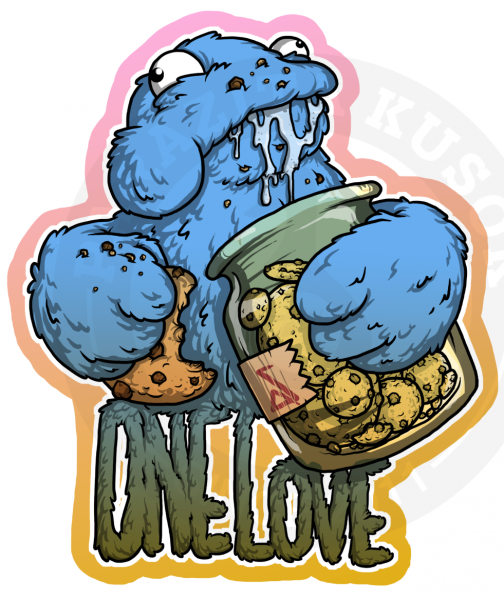 Паразита кусок стикербук