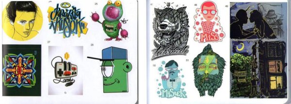 Паразита кусок Стикеры на белом фоне