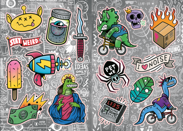 Стикер лозунг